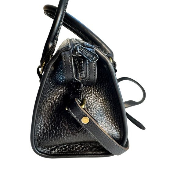 80s Dooney & Bourke Florentine Mini Satchel in black - Picture 6 of 15